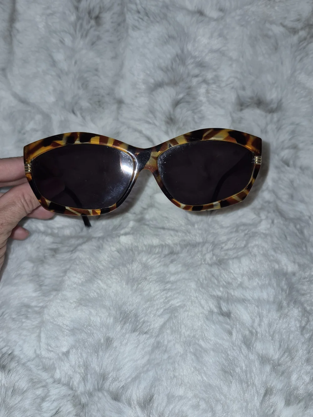 Vintage Bonneau 516 Italy Cat Eye Tortoise